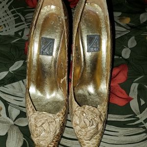Snakeskin Heels
